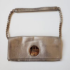 KATE SPADE Metallic Clutch Purse